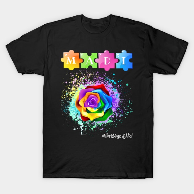 Autism Shirt T-Shirt by Confessions Of A Bingo Addict